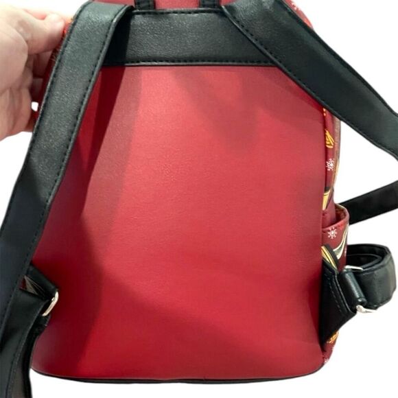 Loungefly A Christmas Story Leg Lamp Mini Backpack Red Holiday Movie Bag main image 8